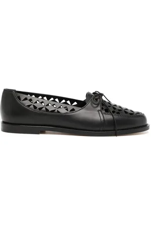 Manolo Blahnik Loafer mit Cut-Outs