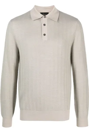BRIONI Langärmeliges Poloshirt