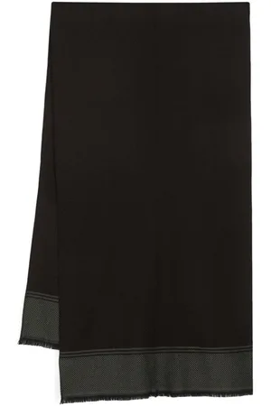 corneliani Jacquard-Schal mit Logo