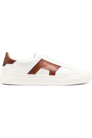 santoni Double Buckle Sneakers