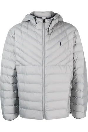 Ralph Lauren Gefütterte Jacke mit Polo Pony