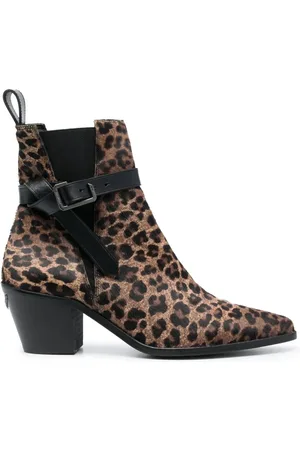 Zadig & Voltaire Stiefel mit Leoparden-Print 60mm