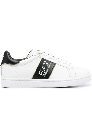 EA7 Sneakers mit Logo-Print