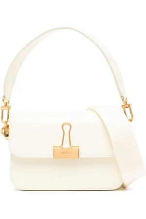 OFF-WHITE Schultertasche mit Logo-Schild