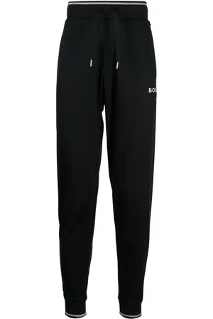 HUGO BOSS Jogginghose mit Logo-Stickerei