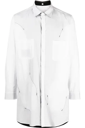 YOHJI YAMAMOTO Hemd mit grafischem Print