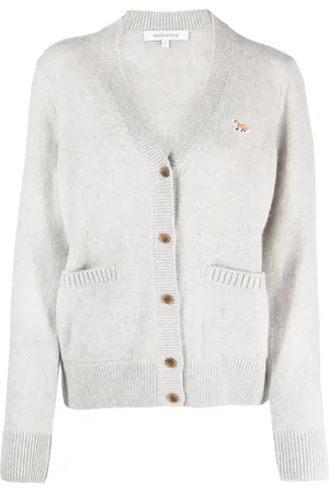 Maison Kitsuné Cardigan mit V-Ausschnitt