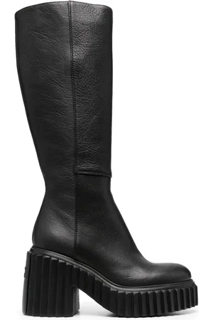 AGL ATTILIO GIUSTI LEOMBRUNI Stiefel mit Plateau 100mm