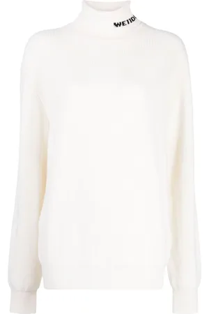 We11 Done Intarsien-Pullover mit Rollkragen