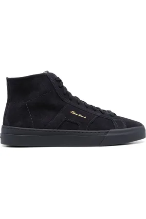 santoni Sneakers mit Logo-Print