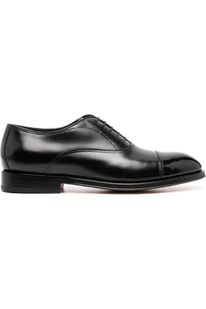 santoni Loafer mit Schnürdetail
