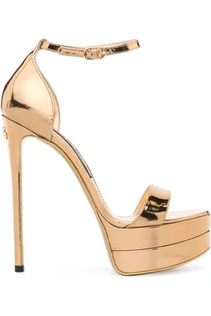 Dolce & Gabbana Keira Sandalen aus Leder 145mm