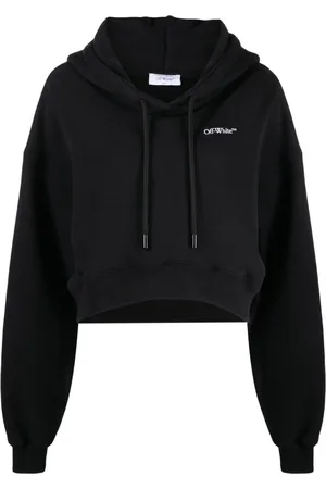 OFF-WHITE Cropped-Hoodie mit Logo
