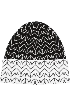 Patrizia Pepe Mütze mit Monogramm-Print