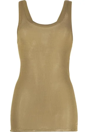 LEMAIRE Geripptes Jersey-Tanktop