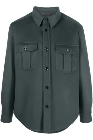 BRIONI Hemdjacke mit Knöpfen