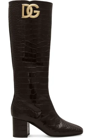 Dolce & Gabbana Stiefel aus Leder
