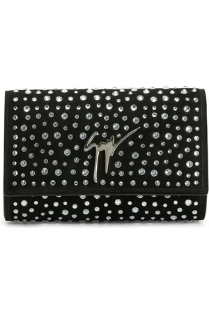 Giuseppe Zanotti Clutch mit Kristallen