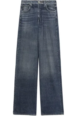 RAG&BONE Halbhohe Wide-Leg-Jeans