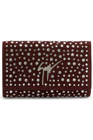 Giuseppe Zanotti Clutch mit Kristallen
