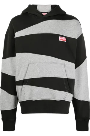 Kenzo Hoodie mit Kontrasteinsatz