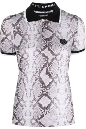 Philipp Plein Oberteil mit Schlangen-Print