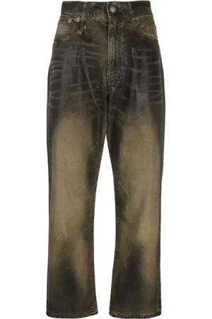R13 Cropped-Jeans