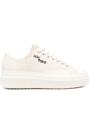 Isabel Marant Flatform-Sneakers mit Logo-Print