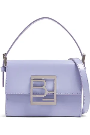 By Far Schultertasche mit Logo-Schild