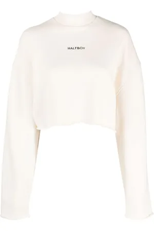 Halfboy Sweatshirt mit Logo-Stickerei
