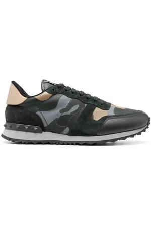 VALENTINO GARAVANI Camouflage Rockrunner Sneakers