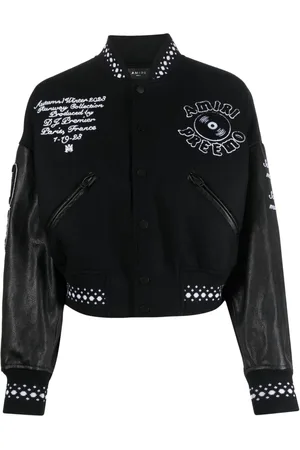 AMIRI Bomberjacke mit Logo-Stickerei