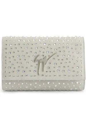 Giuseppe Zanotti Clutch mit Kristallen