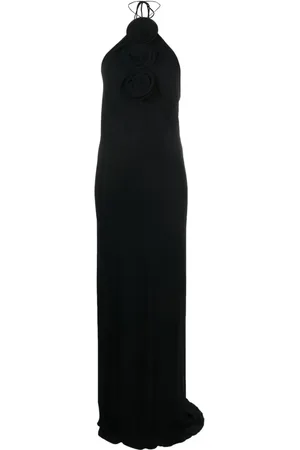 MAGDA BUTRYM Neckholder-Kleid mit Applikationen