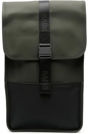Rains Trails Rucksack mit Logo-Prägung