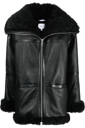 Halfboy Lederjacke mit Reißverschluss
