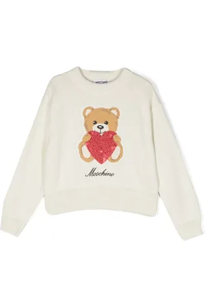 Moschino Pullover mit Teddy-Stickerei