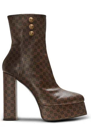 Balmain Stiefeletten mit Monogramm