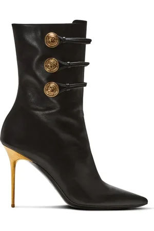 Balmain Stiefel mit Knöpfen