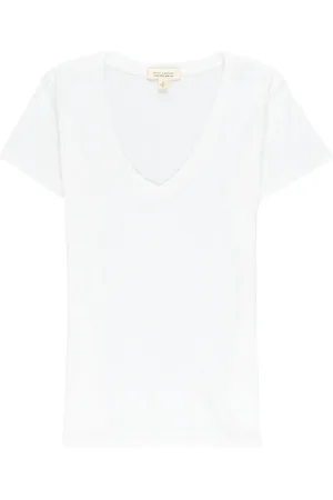 NILI LOTAN T-Shirt mit V-Ausschnitt