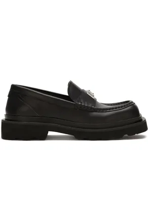 Dolce & Gabbana Loafer mit Logo-Schild