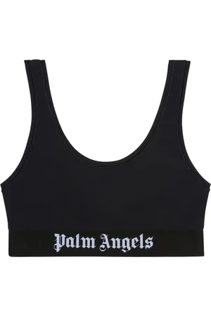 Palm Angels Sport-BH mit Logo-Print