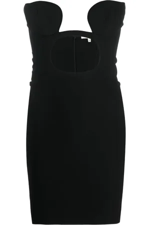 Nensi Dojaka Minikleid mit Cut-Out