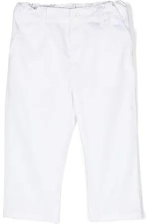 Emporio Armani Hose mit Logo-Schild