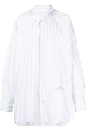 Maison Margiela Langes Hemd mit Nummern