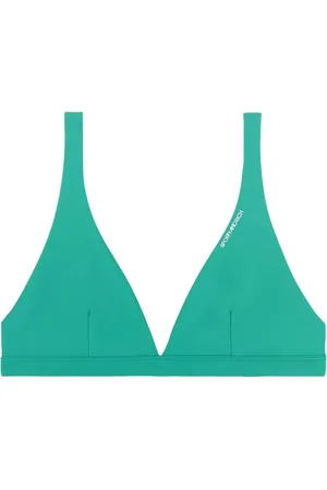Sporty & Rich Bikinioberteil mit Logo-Print