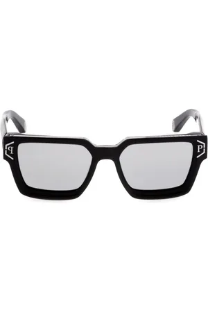 Philipp Plein Eckige Plein Brave Sonnenbrille