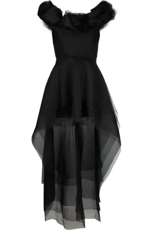 Ana Radu Organza-Kleid im Layering-Look