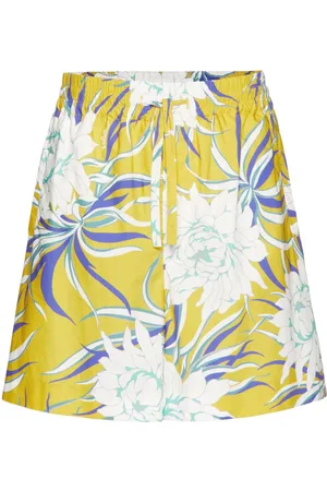 VALENTINO GARAVANI Knielange Shorts mit grafischem Print