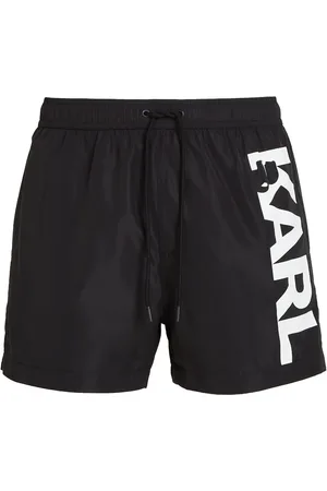 Karl Lagerfeld Badeshorts mit Logo-Print